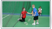 děti badminton