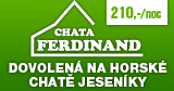 Chata v srdci Jeseníků za super cenu