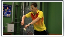 Michal Rafaj - badmintonová opora týmu Podolí B