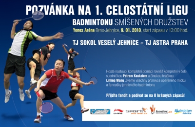 Pozvanka na badminton