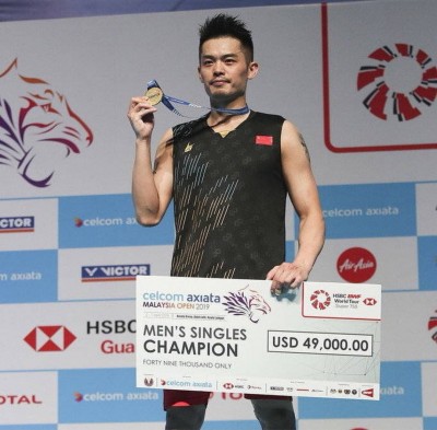 Lin Dan dnes vyhrál Malaysia open 2019