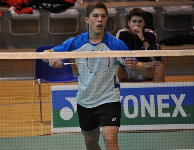 Adam Mendrek badminton