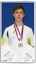 Adam Mendrek badminton Brno