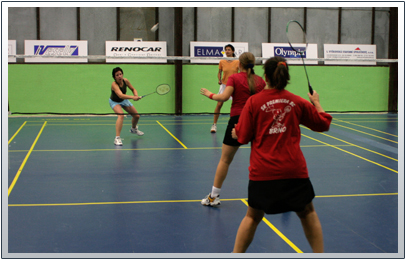 Badminton v hale Brno – Jehnice