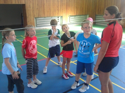 Badminton kemp dětí Kometa Brno
