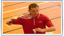 Tomasz Mendrek druhý na badmintonovém turnaji veteránů ve Skotsku