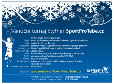 vanocni turnaj sportprotebe