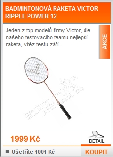 Victor Ripple Power 12 sportprotebe.cz